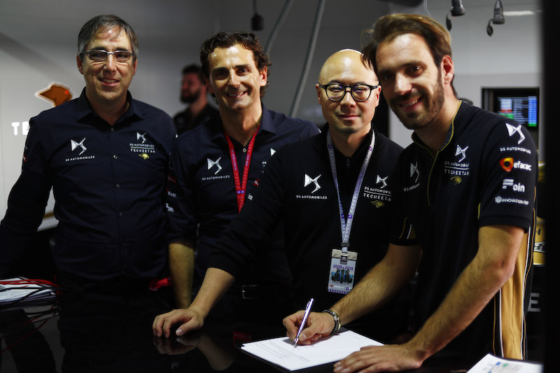 DS TECHEETAH rinnova il  contratto del Campione di Formula E Jean-Éric Vergne