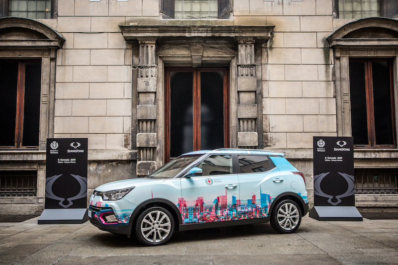 SsangYong consegna al Comune di Milano la “Tivoli Milano” SsangYong consegna al Comune di Milano la “Tivoli Milano”