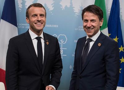Conte Macron ape 