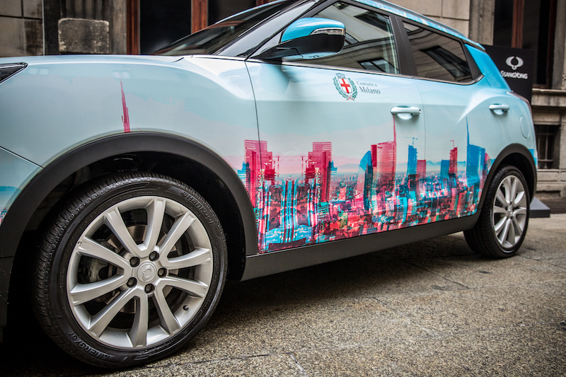 SsangYong consegna al Comune di Milano la “Tivoli Milano” SsangYong consegna al Comune di Milano la “Tivoli Milano”