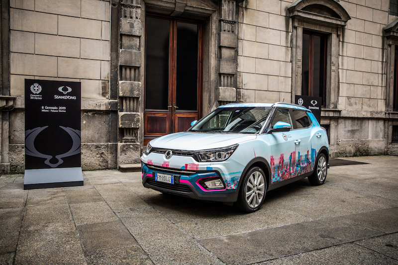 SsangYong consegna al Comune di Milano la “Tivoli Milano” SsangYong consegna al Comune di Milano la “Tivoli Milano”