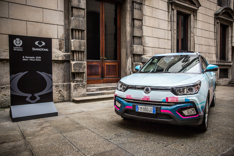 SsangYong consegna al Comune di Milano la “Tivoli Milano” SsangYong consegna al Comune di Milano la “Tivoli Milano”