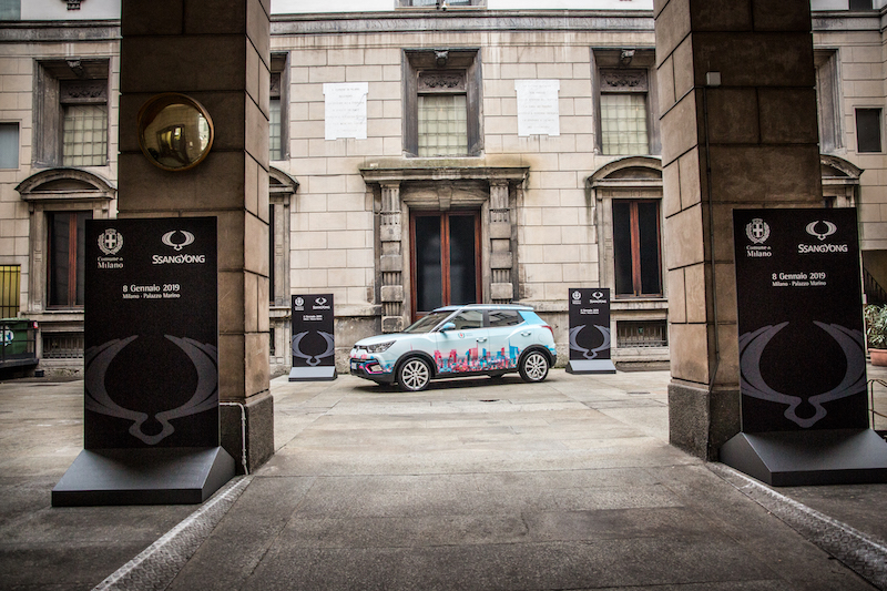 SsangYong consegna al Comune di Milano la “Tivoli Milano” SsangYong consegna al Comune di Milano la “Tivoli Milano”