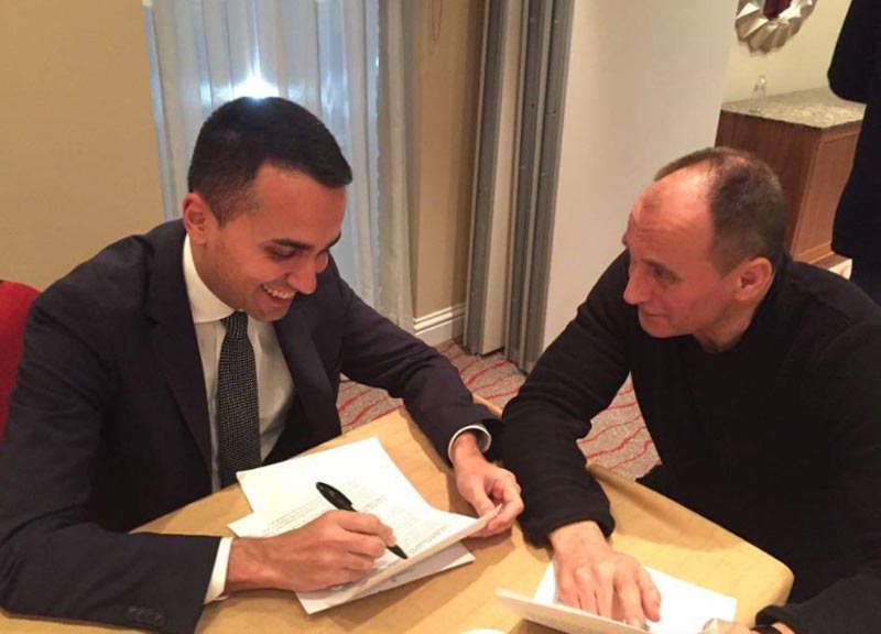 Galleria foto 'M5S, Di Maio costruisce le alleanze Ue.Ecco le foto degli incontri a Bruxelles' - foto 1