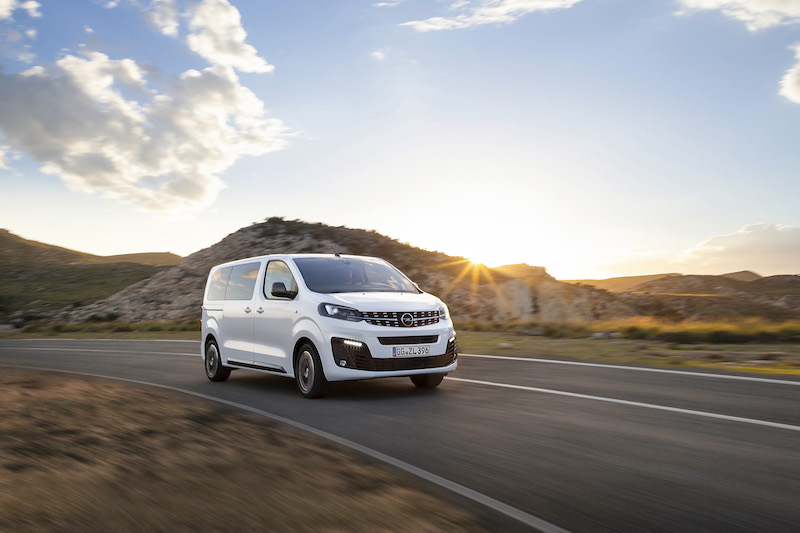 Opel  presenta la 4° generazione della monovolume Zafira Life