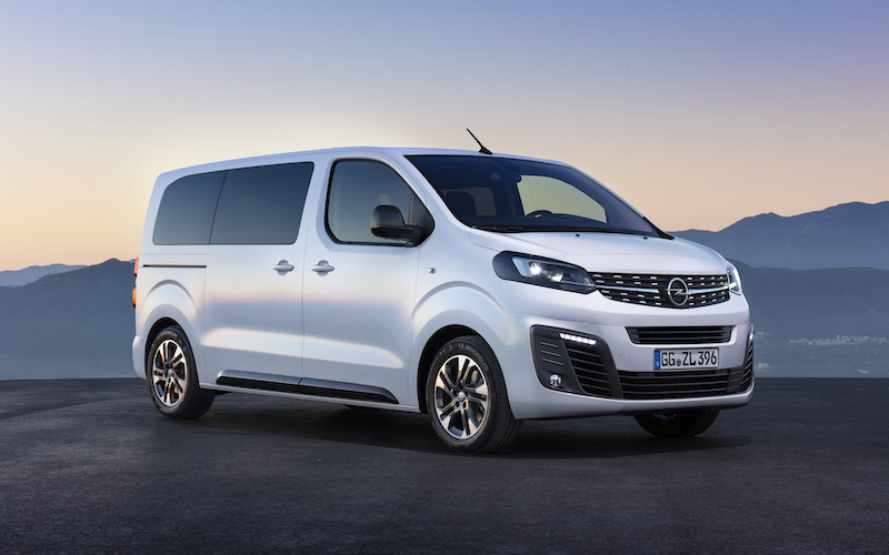 Opel  presenta la 4° generazione della monovolume Zafira Life