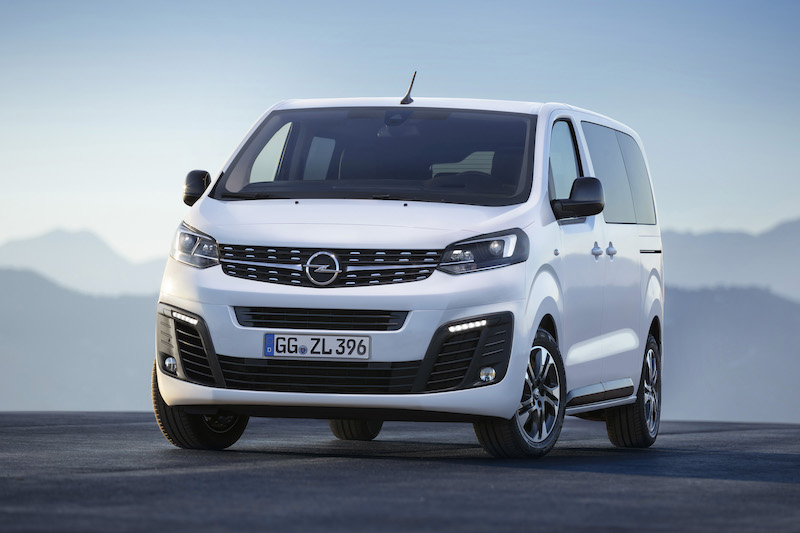 Opel  presenta la 4° generazione della monovolume Zafira Life