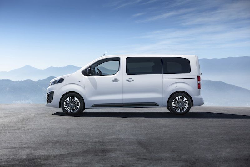 Opel  presenta la 4° generazione della monovolume Zafira Life