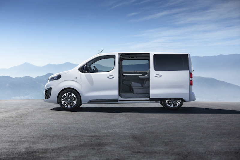 Opel  presenta la 4° generazione della monovolume Zafira Life
