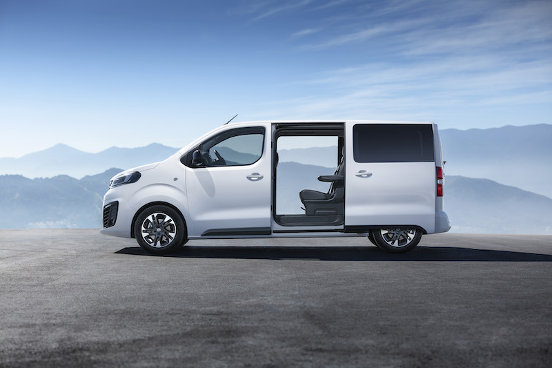Opel  presenta la 4° generazione della monovolume Zafira Life