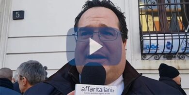 Matteo Salvini presente all’inaugurazione della nuova sede dell’UGL a Milano