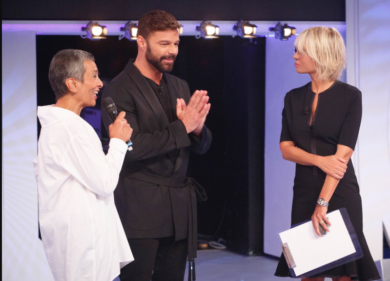 Ascolti Tv Auditel: Maria De Filippi e Ricky Martin asfaltano Bologna-Juventus