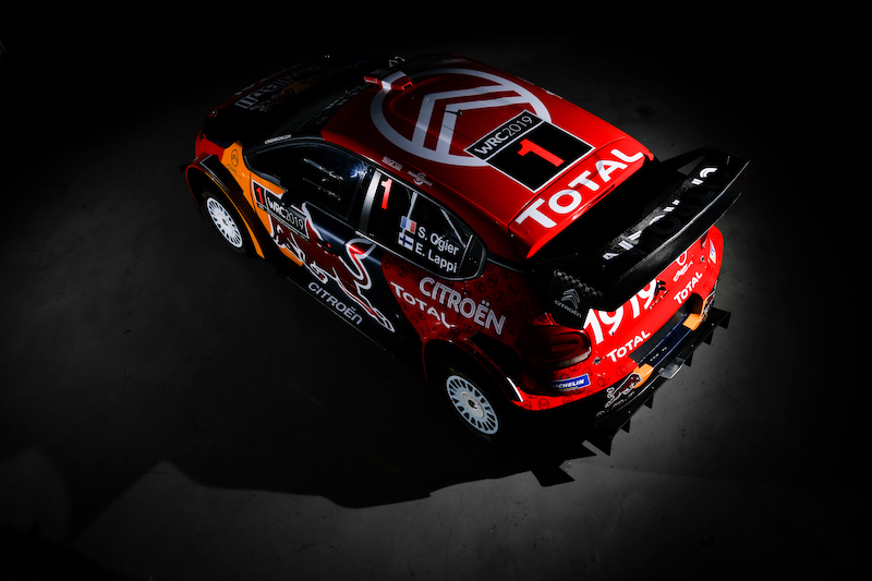 Citroen alza il sipario sulla nuova  C3 WRC 2019