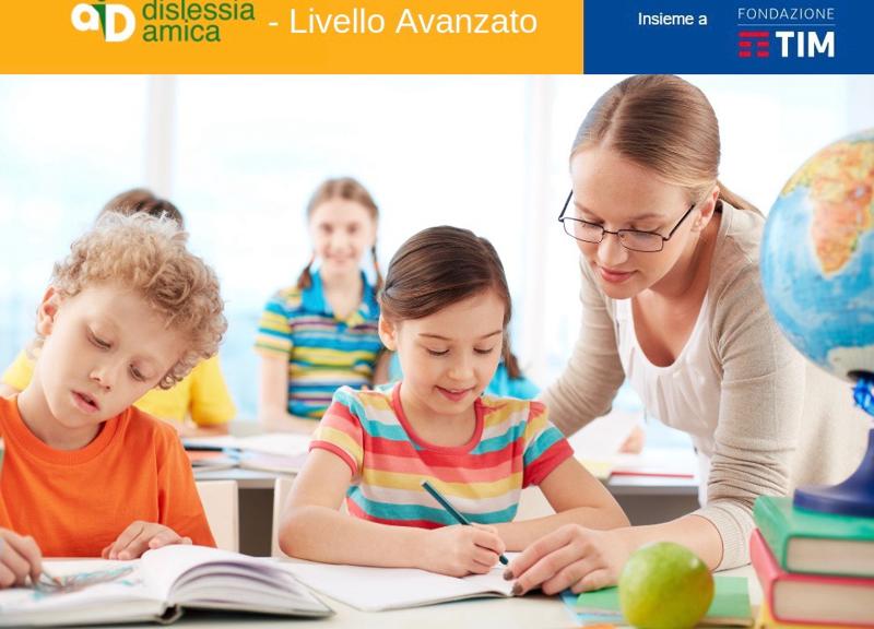 AID e Fondazione TIM lanciano “Dislessia Amica Livello Avanzato” nelle scuole AID e Fondazione TIM lanciano “Dislessia Amica Livello Avanzato” nelle scuole