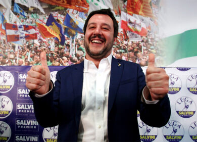 Salvini copre il ruolo di leader in Europa
