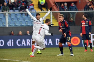 Genoa-Milan 0-2, Borini-Suso lanciano i rossoneri. Donnarumma: “Obiettivo quarto posto”