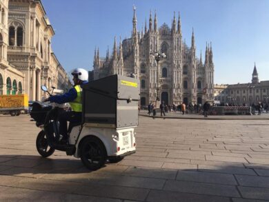 Poste Italiane: al via i tricicli elettrici per una mobilità più sostenibile