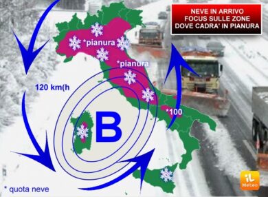 Previsioni meteo, neve in pianura. Ecco quando e dove: Milano, Torino… Meteo
