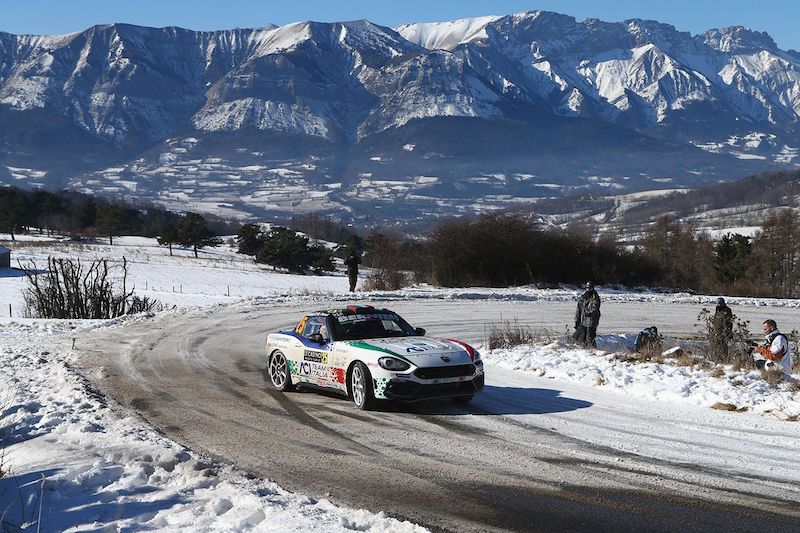 87° Rally Montecarlo: Abarth c’e’ 87° Rally Montecarlo: Abarth c’e’