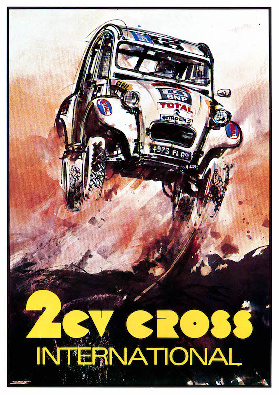 1972: Citroen Italia  presentava  il campionato  “2CV-Dyane Cross”