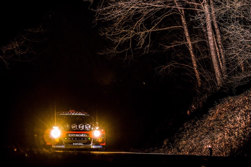 87° Rally Montecarlo, Dopo 2 PS Ogier – Ingrassia sono secondi con la C3 87° Rally Montecarlo, Dopo 2 PS Ogier – Ingrassia sono secondi con la C3