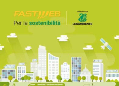 Fastweb e Legambiente insieme per la sostenibilità del digitale