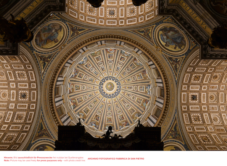 Osram: la Basilica di San Pietro vista sotto una ‘nuova luce’ Osram: la Basilica di San Pietro vista sotto una ‘nuova luce’