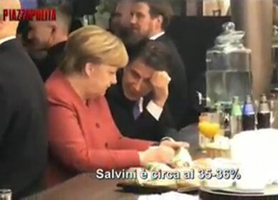 La rivelazione di Conte a Merkel: “M5s giù nei sondaggi e preoccupati”