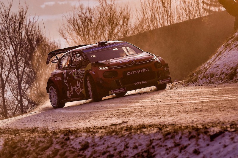 Rally Montecarlo, La Citroen di Ogier davanti anche nella seconda giornata Rally Montecarlo, La Citroen di Ogier davanti anche nella seconda giornata