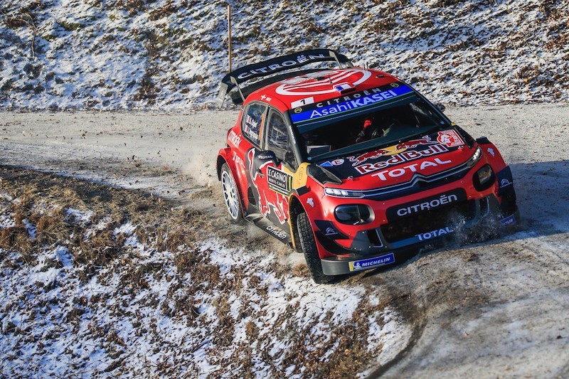 Rally Montecarlo, La Citroen di Ogier davanti anche nella seconda giornata Rally Montecarlo, La Citroen di Ogier davanti anche nella seconda giornata