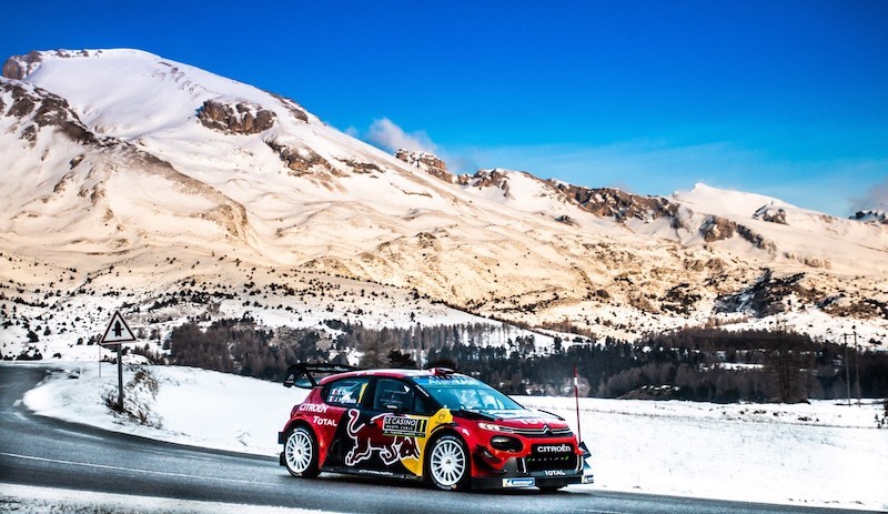 Rally Montecarlo, La Citroen di Ogier davanti anche nella seconda giornata Rally Montecarlo, La Citroen di Ogier davanti anche nella seconda giornata