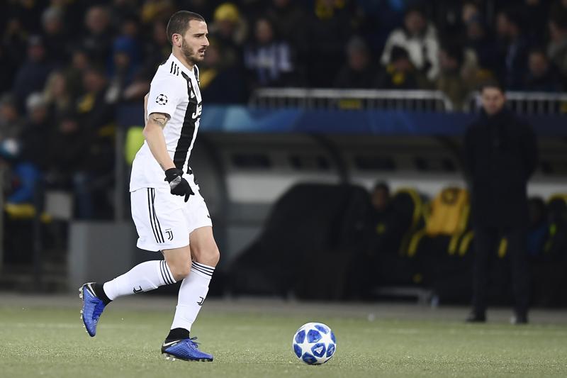 Juventus, Bonucci rischia un mese di stop: Atletico Madrid in dubbio Juventus, Bonucci rischia un mese di stop: Atletico Madrid in dubbio