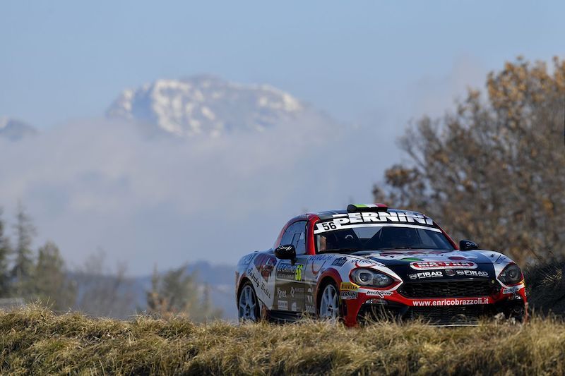 Rally Montecarlo, parte bene la stagione dell’Abarth 124
