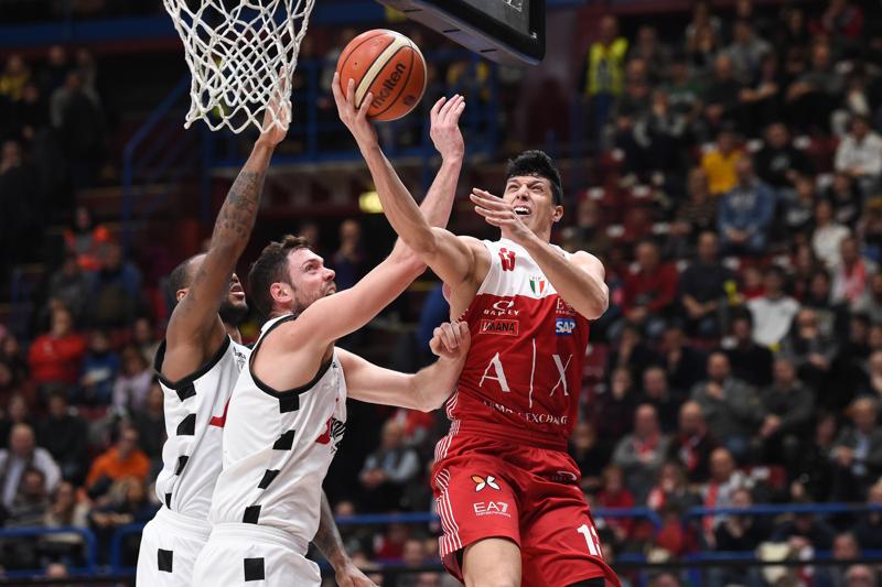 Olimpia Milano-Virtus Bologna 94-75 Pianigiani: “Record di quintetti mai schierati”