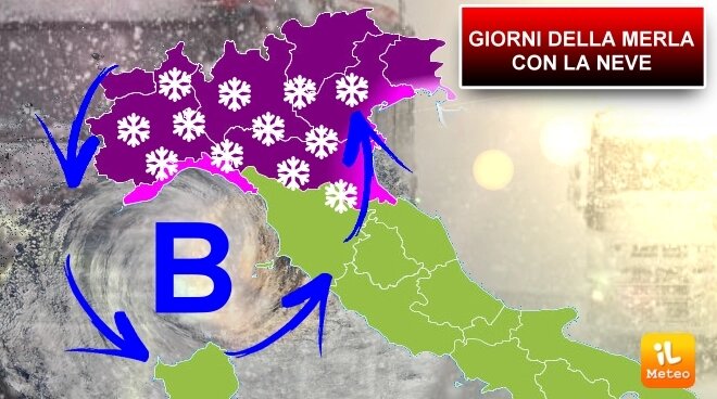 Meteo, neve in pianura nei 3 giorni della Merla. Le previsioni Meteo, neve in pianura nei 3 giorni della Merla. Le previsioni