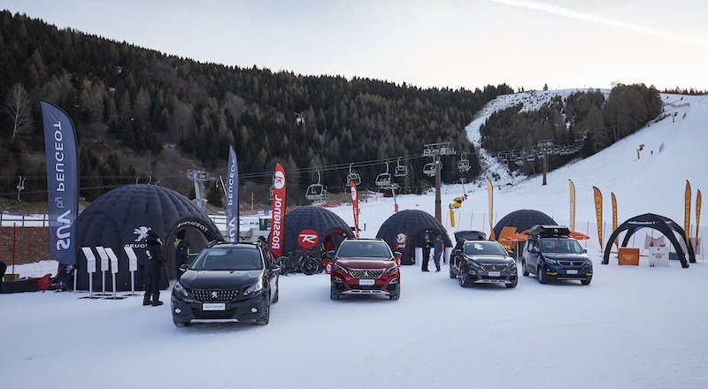 La Gamma dei SUV Peugeot è protagonista del Rossignol X Color Tour La Gamma dei SUV Peugeot è protagonista del Rossignol X Color Tour