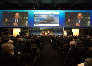 “Conversazioni in Borsa Italiana”: in scena l’Europa unita di Enrico Letta