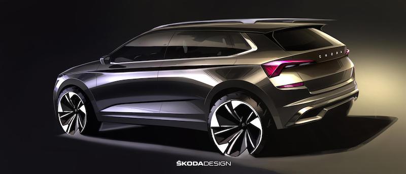 SKODA KAMIQ  in passerella a Ginevra 2019