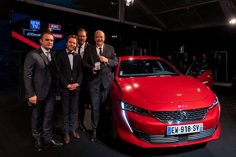 La nuova Peugeot 508 eletta « auto più bella dell’anno 2018 »