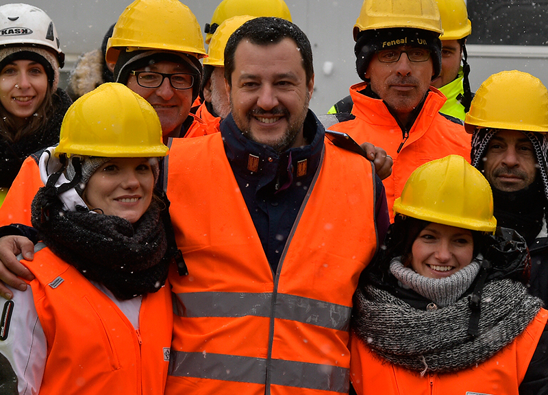 Tav, Salvini: “La Tav va finita, serve”. Il M5S: “Mente, solo buco di 5 metri” Tav, Salvini: “La Tav va finita, serve”. Il M5S: “Mente, solo buco di 5 metri”