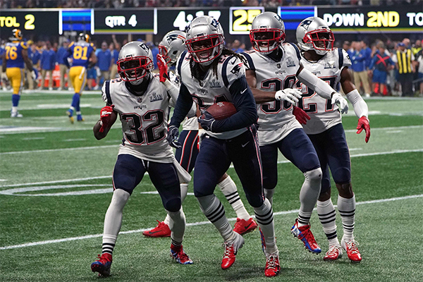 Nfl, Super Bowl, Vincono i Patriots, Brady nella leggenda Nfl, Super Bowl, Vincono i Patriots, Brady nella leggenda