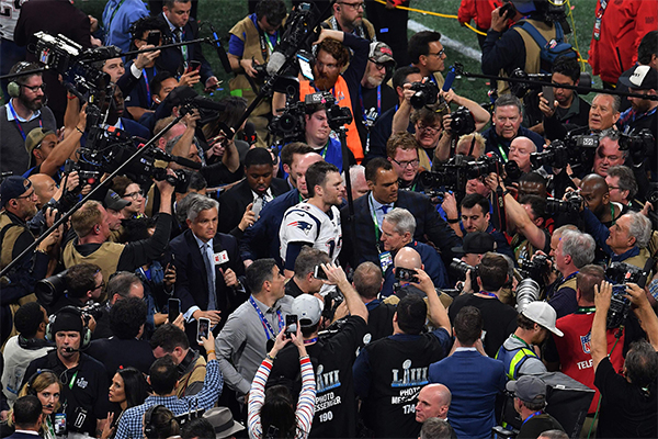 Nfl, Super Bowl, Vincono i Patriots, Brady nella leggenda Nfl, Super Bowl, Vincono i Patriots, Brady nella leggenda