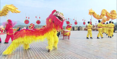 Cina, i festeggiamenti del capodanno