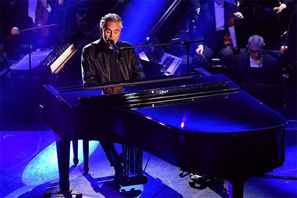 Sanremo 2019, Andrea Bocelli e il figlio Matteo star del Festival