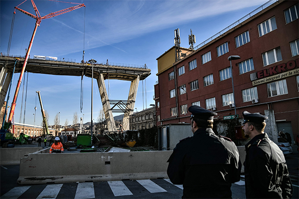 Ponte Morandi, Conte: “In piedi entro fine anno, a inizio 2020” Ponte Morandi, Conte: “In piedi entro fine anno, a inizio 2020”