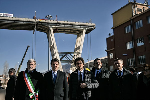 Ponte Morandi, Conte: “In piedi entro fine anno, a inizio 2020” Ponte Morandi, Conte: “In piedi entro fine anno, a inizio 2020”