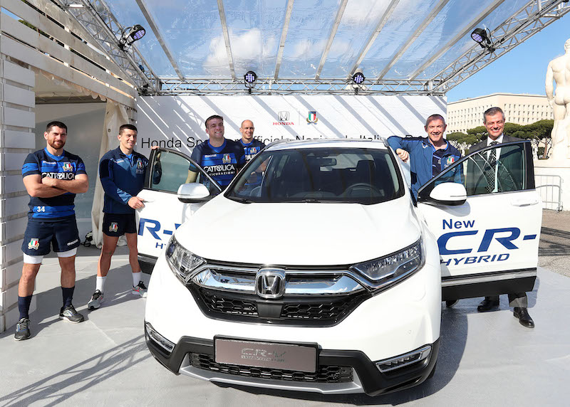 Honda è sponsor ufficiale della Nazionale Italiana Rugby