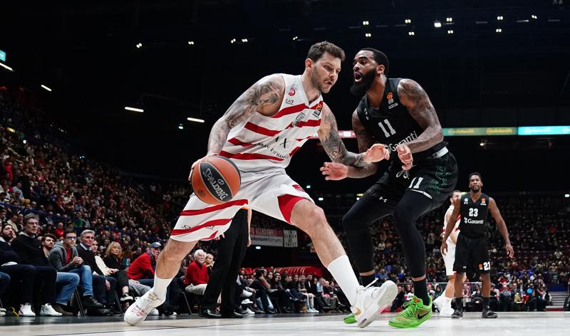 Olimpia Milano-Darussafaka 90-78, Kuzminskas e Jerrells mettono ko i turchi