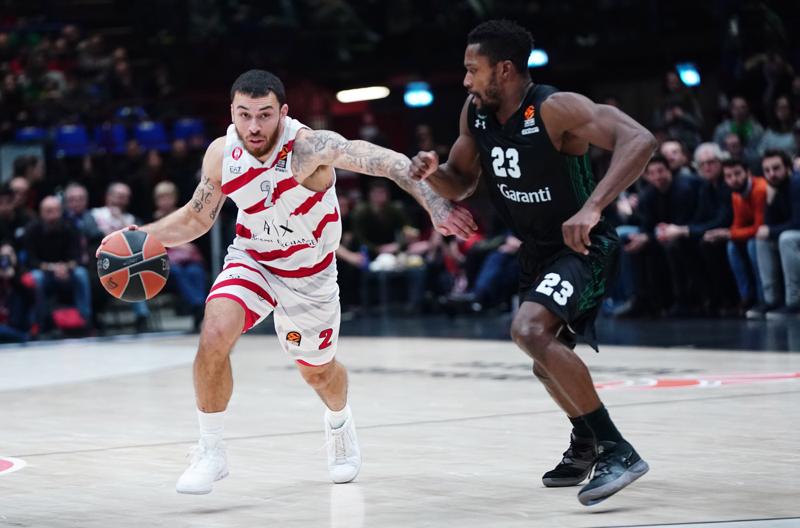 Olimpia Milano-Darussafaka 90-78, Kuzminskas e Jerrells mettono ko i turchi