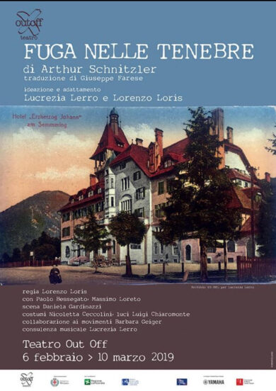 “Fuga nelle tenebre” di Schnitzler. Anteprima al Teatro Out Off di Milano